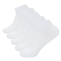 Kit 5 pares meia - Branco
