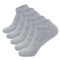 Kit 5 pares meia - Cinza
